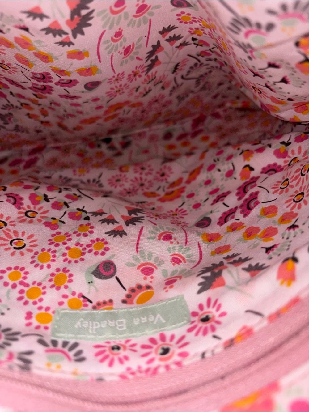 Vera Bradley Quilted Crossbody Bag in pink
